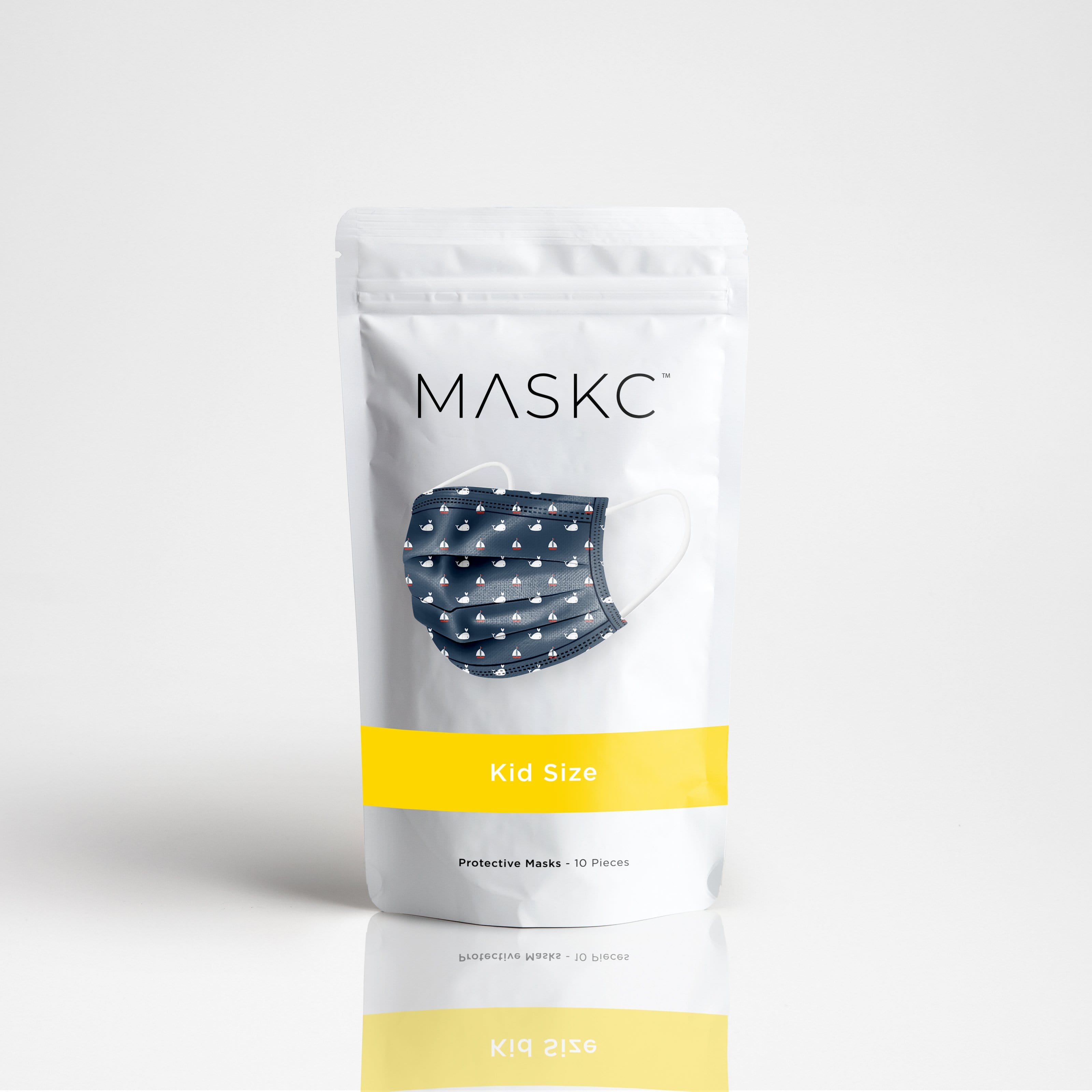 10 Pack of the MASKC™ Kids Nautical Face Mask